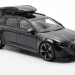 Audi RS6 C8 Avant Mythos Sort Med Carbon-tag Asien-udgave GT Spirit 1:18