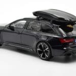 Audi RS6 C8 Avant Mythos Sort Med Carbon-tag Asien-udgave GT Spirit 1:18