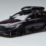 Audi RS6 C7 Avant Med Bodykit Lilla GT Spirit 1:18