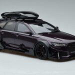 Audi RS6 C7 Avant Med Bodykit Lilla GT Spirit 1:18