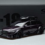 Audi RS6 C7 Avant Med Bodykit Lilla GT Spirit 1:18