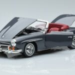 Mercedes 190 SL W121 Roadster Grå Norev 1:18
