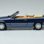 Mercedes 300 CE-24 A124 Cabriolet Nautical Blue Begrænset Udgave Norev 1:18