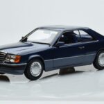 Mercedes 300 CE-24 C124 Coupé Nautical Blue Begrænset Udgave Norev 1:18