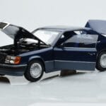Mercedes 300 CE-24 C124 Coupé Nautical Blue Begrænset Udgave Norev 1:18