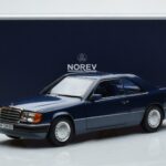 Mercedes 300 CE-24 C124 Coupé Nautical Blue Begrænset Udgave Norev 1:18