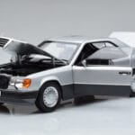 Mercedes 300 CE-24 C124 Coupé Sølv Norev 1:18
