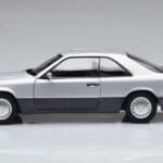 Mercedes 300 CE-24 C124 Coupé Sølv Norev 1:18
