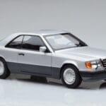 Mercedes 300 CE-24 C124 Coupé Sølv Norev 1:18