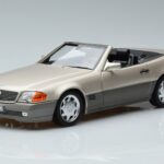 Mercedes 500 SL R129 Røgsølv Norev 1:18