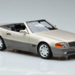 Mercedes 500 SL R129 Røgsølv Norev 1:18