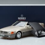 Mercedes 500 SL R129 Røgsølv Norev 1:18