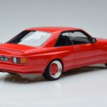 Mercedes 560 SEC W126 Widebody Rød Otto 1:18
