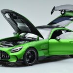 Mercedes AMG GT C190 Black Series Green Hell Magno Begrænset Udgave Norev 1:18