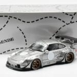 Porsche 911 993 RWB Silver Phantom Asien-udgave GT Spirit 1:18