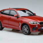 BMW BMW X6M F86 SUV Rød Norev 1:18 1:18 Metal