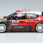 Citroen Citroen C3 WRC #9 S. Lefebvre / G. Moreau Tour de Corse 2017 Norev 1:18 1:18 Metal