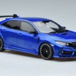 Honda Honda Civic FK8 Type R Hatchback Mugen Blå Otto 1:18 1:18 Resin