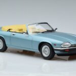 Jaguar Jaguar XJS V12 Cabriolet Lyseblå Metallic Norev 1:18 1:18 Metal