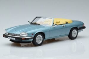 Jaguar XJS V12 Cabriolet Lyseblå Metallic Norev 1:18