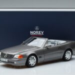 Mercedes Mercedes 500 SL R129 Grå Metallic Norev 1:18 1:18 Metal