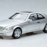 Mercedes Mercedes CL600 C140 Sølv Metallic Norev 1:18 1:18 Metal