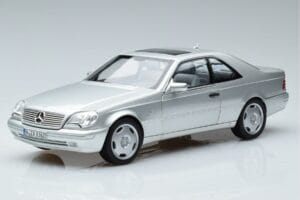 Mercedes CL600 C140 Sølv Metallic Norev 1:18