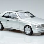 Mercedes Mercedes CL600 C140 Sølv Metallic Norev 1:18 1:18 Metal