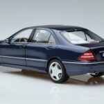 Mercedes Mercedes AMG S55 W220 Sedan Blå Norev 1:18 1:18 Metal
