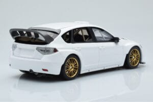 Subaru Impreza WRX STI R205 Med Tilpassede Dele Hvid Otto 1:18 OT1037 Resin — billede 2 af 6