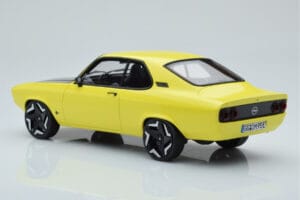 Opel Manta GSE Elektromod Gul Otto 1:18 OT434 Resin — billede 5 af 6