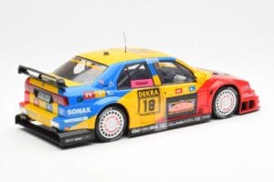 Alfa Romeo 155 V6 TI #18 Nissen DTM 1994 UT Models 1:18 180940216 Metal — billede 2 af 6