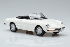 Alfa Romeo 2000 Spider Hvid Norev 1:18 187882 Metal — billede 5 af 7