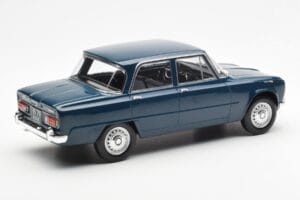 Alfa Romeo Giulia TI Petrol Blå Norev 1:18 187971 Metal — billede 2 af 6