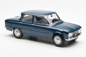 Alfa Romeo Giulia TI Petrol Blå Norev 1:18 187971 Metal — billede 4 af 6