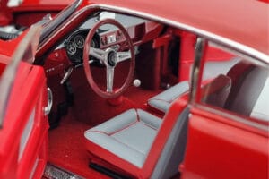 Alfa Romeo Giulietta SV #120 Mille Miglia 1956 Kyosho 1:18 08957A Metal — billede 7 af 9