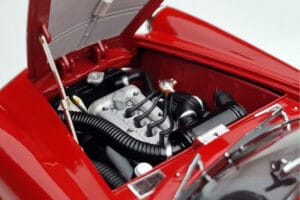 Alfa Romeo Giulietta SV #120 Mille Miglia 1956 Kyosho 1:18 08957A Metal — billede 8 af 9