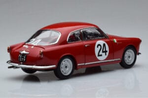 Alfa Romeo Giulietta SV #24 Targa Florio 1958 Kyosho 1:18 08957B Metal — billede 3 af 9