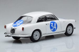 Alfa Romeo Giulietta SV #34 Targa Florio 1960 Kyosho 1:18 08957C Metal — billede 3 af 9