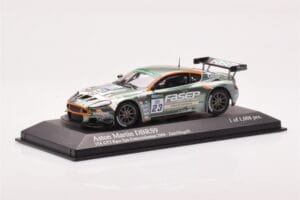 Aston Martin DBRS9 BMS Scuderia Italia #23 Zani / Mugelli FIA GT3 European Championship Spa 2006 Minichamps 1:43 400061323 Me — billede 2 af 4