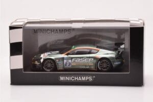 Aston Martin DBRS9 BMS Scuderia Italia #23 Zani / Mugelli FIA GT3 European Championship Spa 2006 Minichamps 1:43 400061323 Me — billede 4 af 4