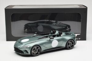 Aston Martin V12 Speedster Grøn Metallic GT Spirit 1:18 GT906 Resin — billede 6 af 6