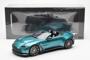 Aston Martin V12 Vantage Roadster Tayos Turkis Grøn GT Spirit 1:18 GT445 Resin — billede 6 af 6