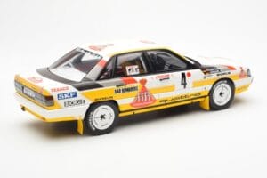 Audi 200 Quattro #4 W. Rohrl / C. Geistdorfer Rally Monte Carlo 1987 Otto 1:18 OT439 Metal — billede 2 af 6