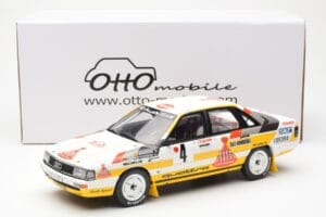 Audi 200 Quattro #4 W. Rohrl / C. Geistdorfer Rally Monte Carlo 1987 Otto 1:18 OT439 Metal — billede 6 af 6