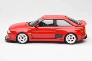Audi 80 B4 Coupe Prior Design RS2 Rød Otto 1:18 OT1068 Resin — billede 3 af 6