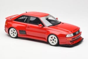 Audi 80 B4 Coupe Prior Design RS2 Rød Otto 1:18 OT1068 Resin — billede 4 af 6