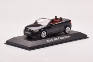 Audi A3 8P Cabriolet Sort Minichamps 1:43 5010803333 Metal — billede 2 af 4