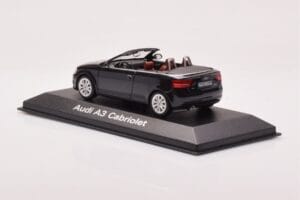 Audi A3 8P Cabriolet Sort Minichamps 1:43 5010803333 Metal — billede 3 af 4