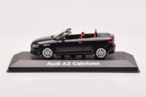 Audi A3 8P Cabriolet Sort Minichamps 1:43 5010803333